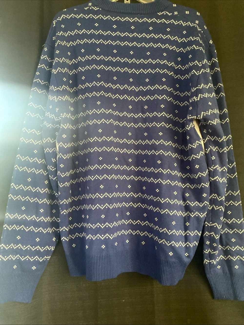 Ripple Junction Blue & White Dunder Mifflin Crewneck Sweater